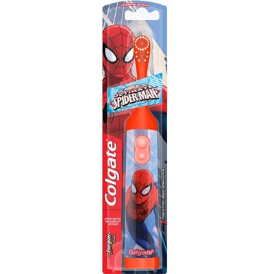 Зубная щётка электрическая детская Colgate Barbie, Spiderman, Batman