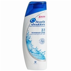 Шампунь+бальзам для волос 2в1 Head & Shoulders Основной уход 400 ml