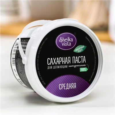 Сахарная паста Shelka Vista, средняя с шунгитом, 500 г