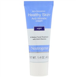 Neutrogena, Healthy Skin, крем против морщин, ночной, 1,4 унц. (40 г)