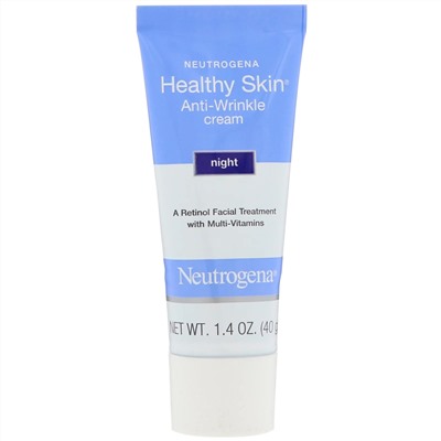 Neutrogena, Healthy Skin, крем против морщин, ночной, 1,4 унц. (40 г)