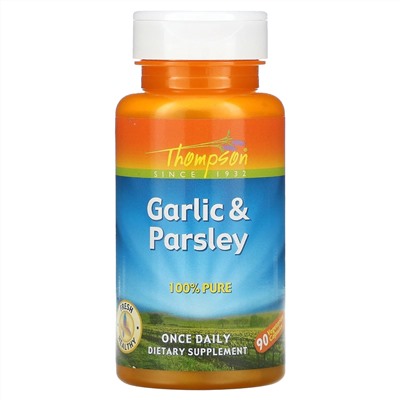 Thompson, Garlic & Parsley, 90 Vegetarian Capsules