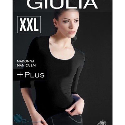 Футболка лонгслив Giulia MAGLIA SCOLLO MADONNA MANICA 3/4