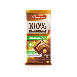 Шоколад молочный с криспом "Чаржед" "Иммунити" 100 г В наличии