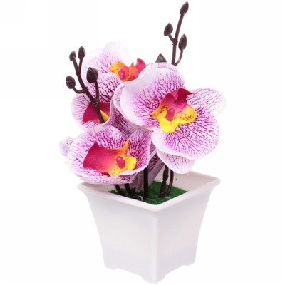 Цветы искусственные "Орхидейная фантазия" цвет сиреневый 41683
