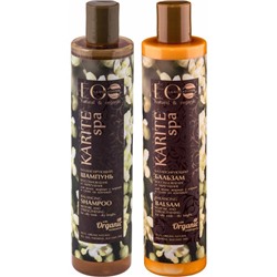 Подарочный набор Organic Collection Экспресс Восстановление: шампунь для жирных и сухих волос + бальзам для жирных и сухих волос