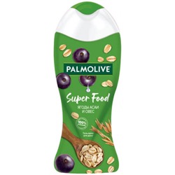 Гель-крем для душа Palmolive (Палмолив) Super Food Ягоды Асаи и Овес, 250 мл