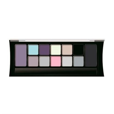 Триумф TF Набор теней 12цветов NUDE Palette Eyeshadow 03 серо-роз +черн -желт гамма 05973