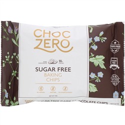 ChocZero, Крошка из черного шоколада без сахара, 7 унций