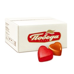 Конфеты шоколадные с ореховым кремом "Сердечки" 500 г