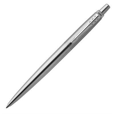 Ручка гелевая PARKER “Jotter Stainless Steel CT“, корпус серебристый, детали из нержавеющей стали, черная, 2020646