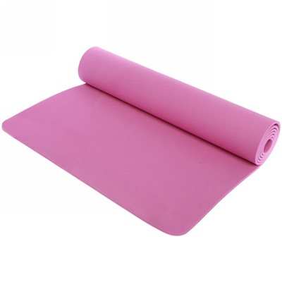 Коврик для йоги 6 мм 173х61 см "Умиротворение" EVA, розовый