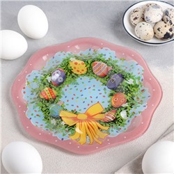 Подставка для яиц Доляна «Пасха», 21 см, 8 ячеек
